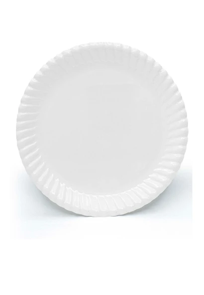 Süpertrend  Roll-up Karton Tabak Beyaz 23cm 10lu