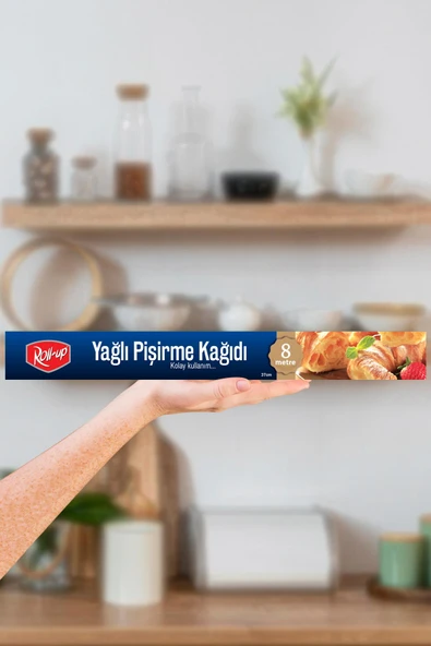 Süpertrend  Roll-up Silikonlu Pişirme Kağıdı 37cmx8m 1 Adet - 2