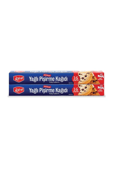 Kruvazör  Roll-up 2 Adet 16 Yaprak Pişirme Kağıdı