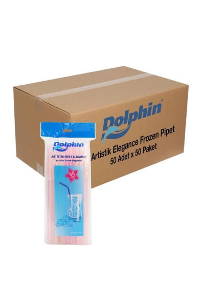 Süpertrend  Dolphin Artistik Elegance Frozen Pipet 50 Adet X 50 Paket (koli)