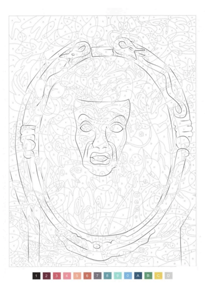 Sayılarla Harika Boyama Kitabı (98 Süper Boyama) - 2