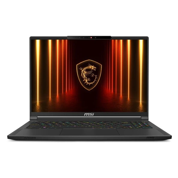 MSI 16" QHD STEALTH 16 AI A2HWGG-056TR ULTRA 9 285H-48GB DDR5 RAM-8GB RTX5070-2TB NVME-W11H 240HZ OLED - 1