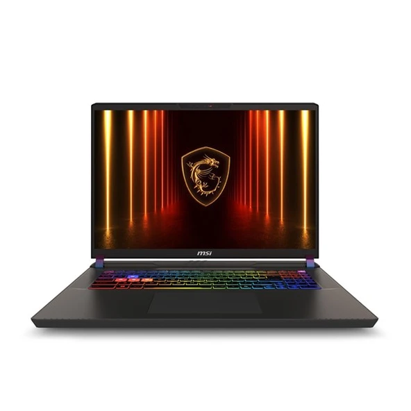 MSI 17" QHD 17 HX AI A2XWHG-086TR ULTRA 7 255HX-48GB DDR5 RAM-12GB RTX5070TI-1TB NVME-W11H ürün görseli