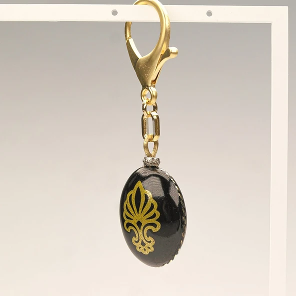 Motifli Model Anahtarlık - Resim 2