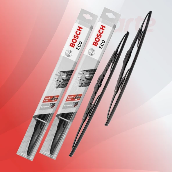 Volvo S40 1 Ön Silecek Takımı (1995-2003) Uyumlu | Bosch Eco Serisi | 2'li Set |