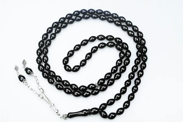 Oltu Sıkması 99 Sayılı Beyzi Model Namaz Tespihi - Resim 2