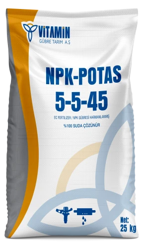 NPK POTASYUM 5-5-45 - VİTAMİN GÜBRE