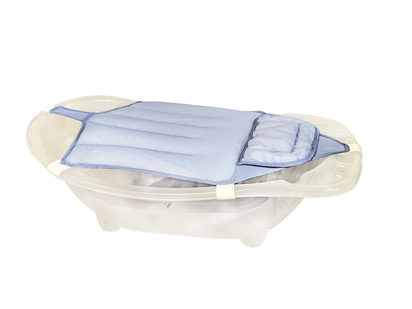 Sema Baby Köpüklü Kafa Destekli Bebek Banyo Filesi - Mavi ürün görseli
