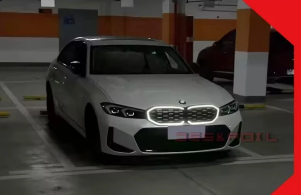 Bmw 3 serisi G20 Lci ön panjur böbrek Ledli 2023+ Sonrası Uyumlu - 3