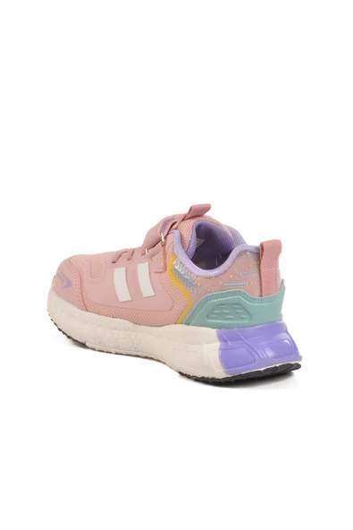 Aspor Pudra Cırtlı Kız Çocuk Spor Ayakkabı - Resim 4