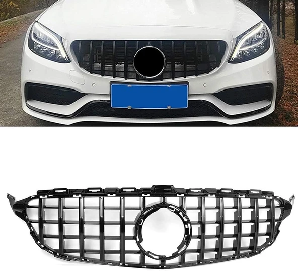 Mercedes C Serisi W205 Gtr Panjur 2019-2021 Arası Uyumlu Siyah
