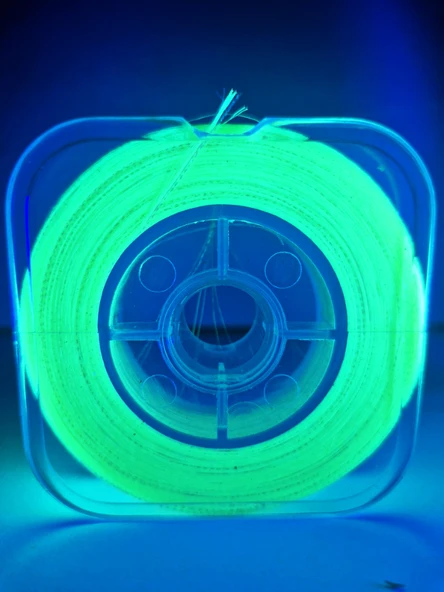 Eagenset Hazır Çapari Kombini Ultraviyole Uv Neon Sarı Makarada - 9