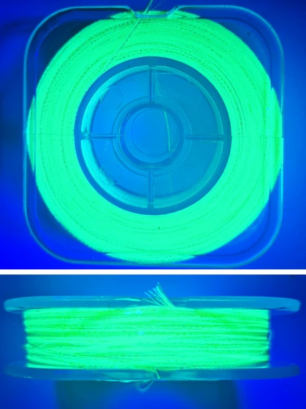 Eagenset Hazır Çapari Kombini Ultraviyole Uv Neon Sarı Makarada - 2