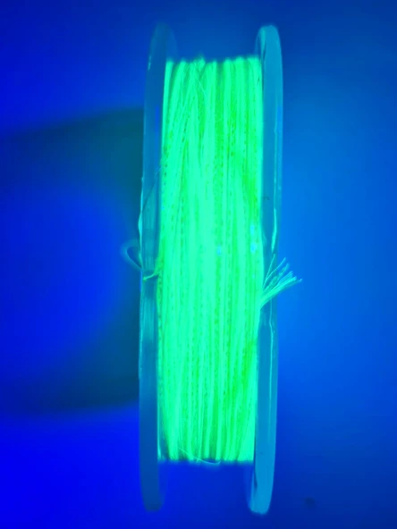 Eagenset Hazır Çapari Kombini Ultraviyole Uv Neon Sarı Makarada - 7