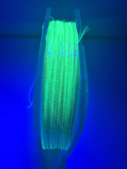 Eagenset Hazır Çapari Kombini Ultraviyole Uv Neon Sarı Makarada - 11