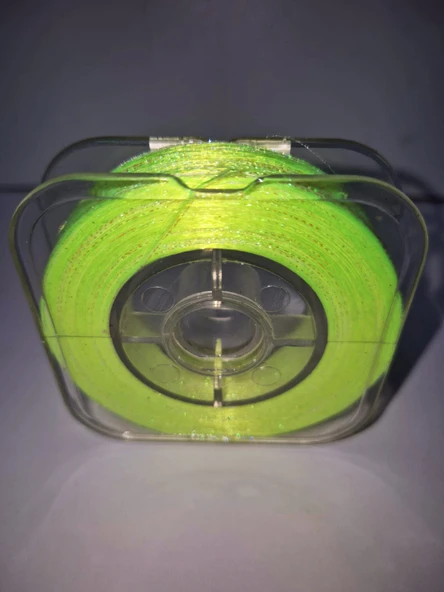 Eagenset Hazır Çapari Kombini Ultraviyole Uv Neon Sarı Makarada - 12