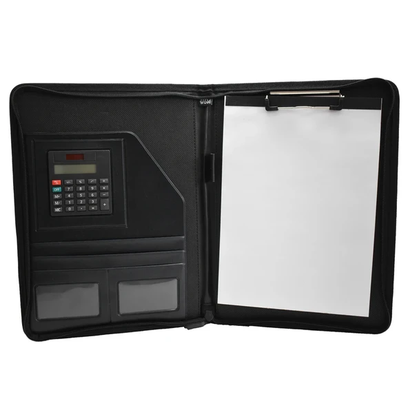 Wole Fermuarlı Lux Sekreterlik Hesap Makineli Siyah 1413-3 ürün görseli 1