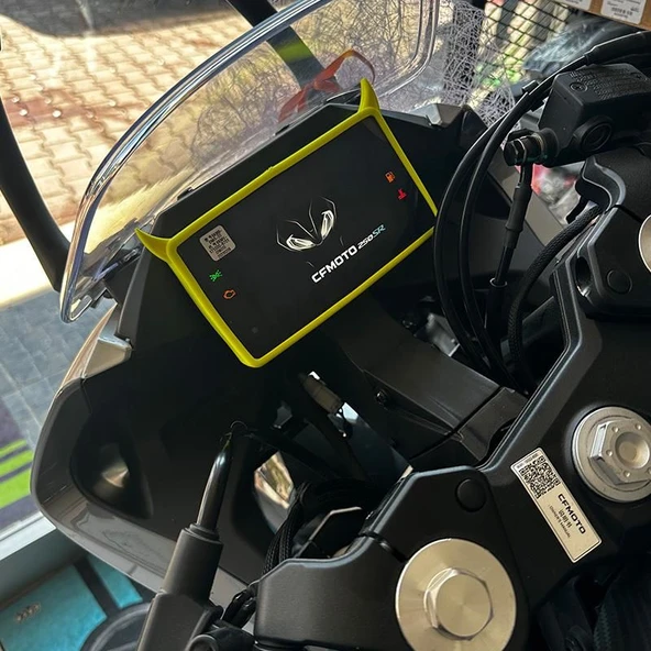 CF MOTO NK 250 2023 - 2024 UYUMLU KM KORUYUCU KILIF SARI - 2