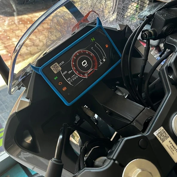 CF MOTO NK 650 2022 - 2024 UYUMLU KM KORUYUCU KILIF MAVİ - 2