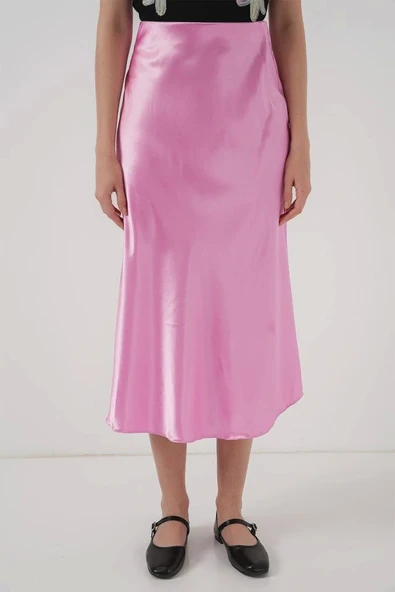 15806 Saten Etek - Pembe - 3