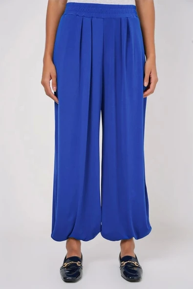 6659 Şalvar Pantolon - Saks - 2