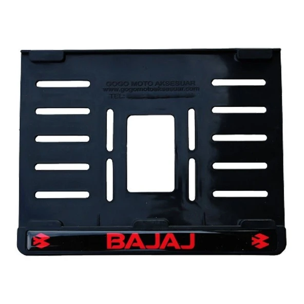 BAJAJ UYUMLU 2 PLASTİK (15x24 cm) KIRILMAZ PLAKALIK - 1