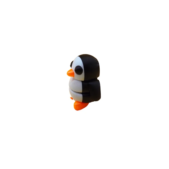 Penguen Figür - 3D Kutup Hayvanı Oyuncak - 5