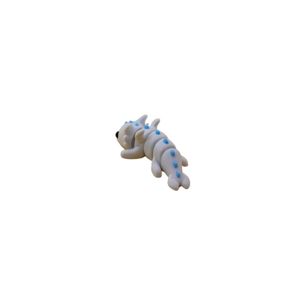 Aksolotl Figür - 3D Nadir Su Canlısı Oyuncak - 3
