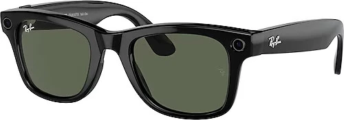 Ray-Ban Meta Wayfarer RW4006 601/71 Parlak Siyah-Yeşil Akıllı Gözlük