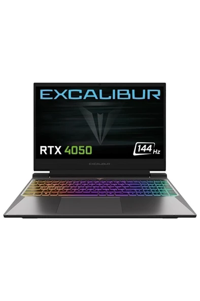CASPER Excalibur G870 i7-12650H 32GB 1TB SSD 6GB RTX4050 Freedos 15.6" Gaming Laptop G870 1265-DFA0X-B KUTUSU AÇIK SIFIR