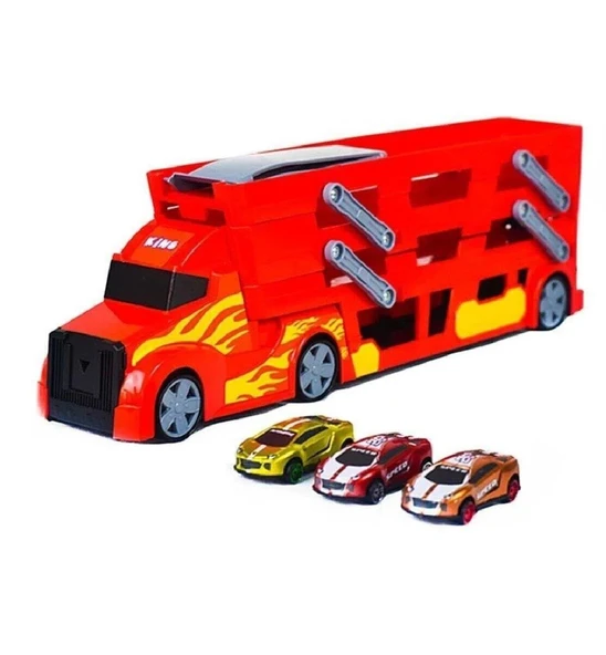 King Toys Araçlı Transporter 3 Kat TKM-1032 GKO - 3