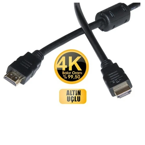 INCA IMHD-50T 5metre HDMI Görüntü Kablosu 3D Gold 1.4v 4K ürün görseli