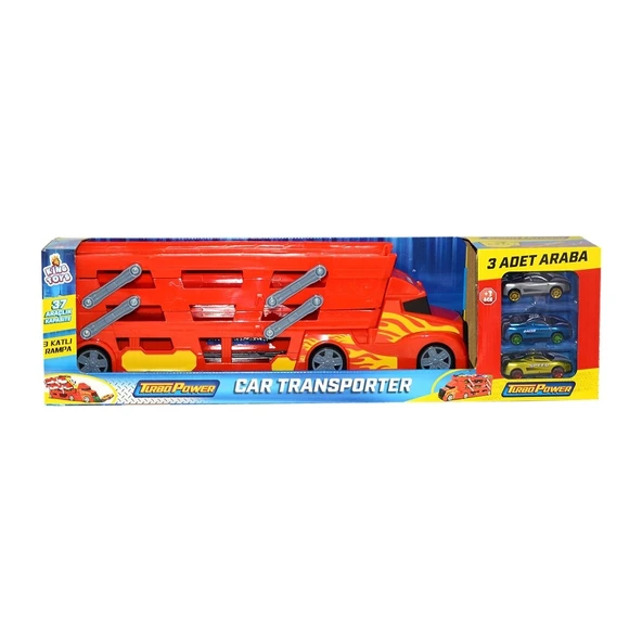 King Toys Araçlı Transporter 3 Kat TKM-1032 GKO