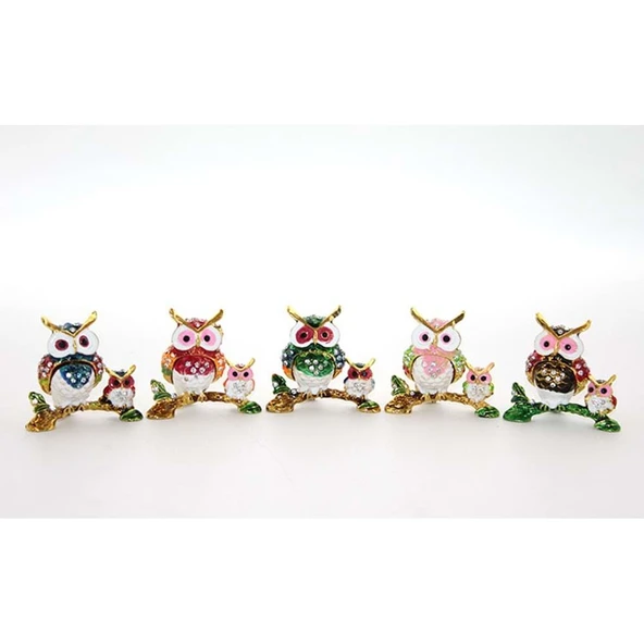 2'Li Baykuş Biblo ürün görseli 1