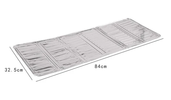 Ocak Kenarı Yağ Koruyucu Alüminyum Levha 32,5*84 cm - 2