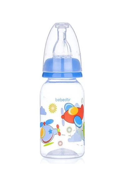 Bebedor 23302 Biberon Orta Akış Desenli PP 125 ml - Resim 3