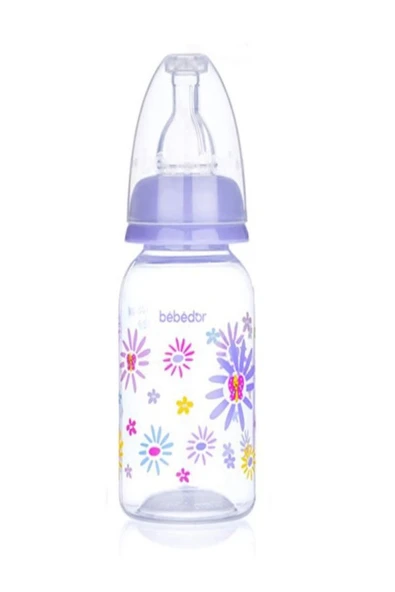 Bebedor 23302 Biberon Orta Akış Desenli PP 125 ml - Resim 2