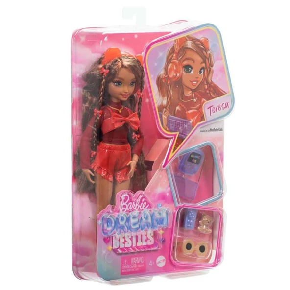 Mattel Barbie Dream Besties Ana Karakter Bebekler Teresa HYC23 - 6