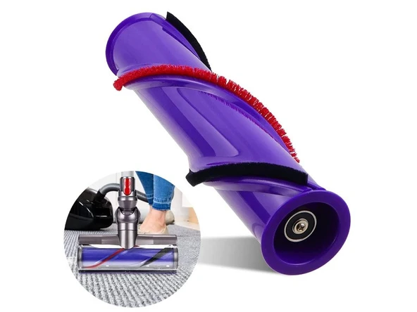 DYSON V10, V11 Dikey Süpürge ile Uyumlu Turbo Başlık Fırçası - Resim 4