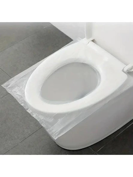Hijyenik Tek Kullanımlık Klozet Kapağı Poşeti 200 Adet - 4
