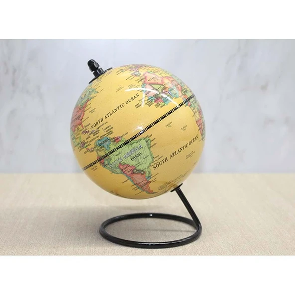 Dekoratif Masa Üstü Dünya Küre - Resim 2