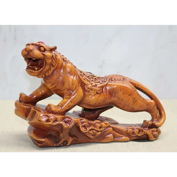 Polyester Kaplan Figürü Biblo - Resim 2