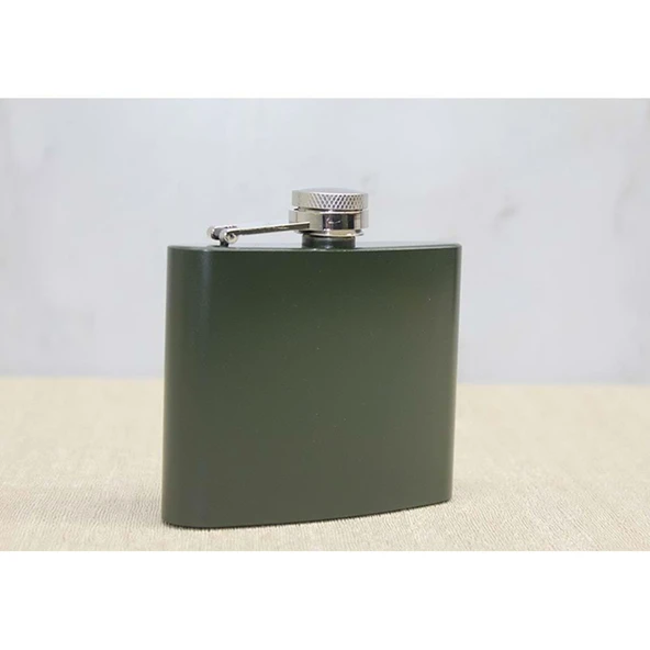 Tekli Haki 5 Oz Matara ürün görseli 1