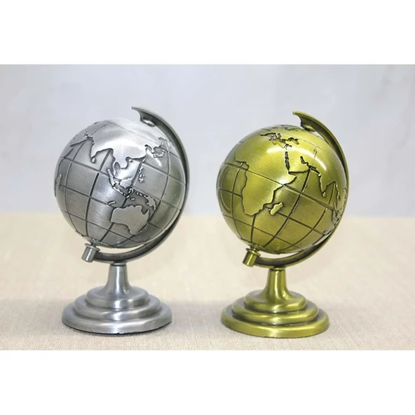 Metal Dünya Küre - Resim 2