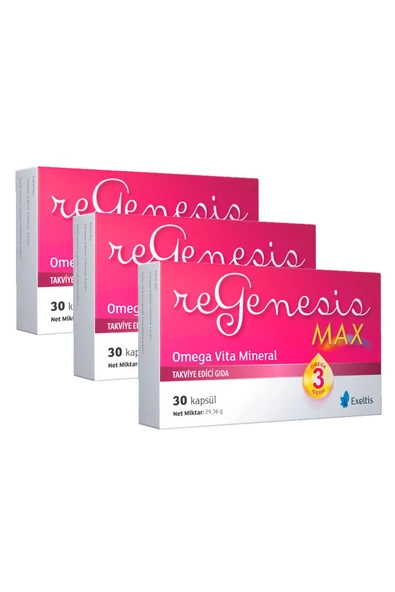 Regenesis MAX 30 Kapsül 3 Adet ürün görseli 1
