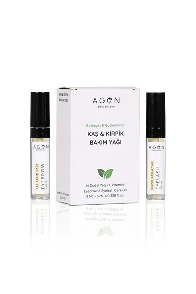 Agon Besleyici&Güçlendirici Doğal Kaş ve Kirpik Bakım Yağı - 3