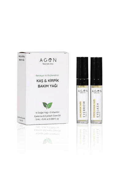 Agon Besleyici&Güçlendirici Doğal Kaş ve Kirpik Bakım Yağı - 2
