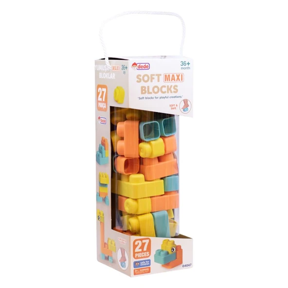 Dede Oyuncak   Soft Maxi Bloklar 27 Parça 04047 - 3