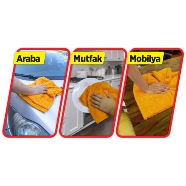 AUTOMİX Yüzey Parlatma Bezi 50x50 cm - 2