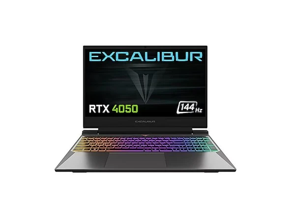 CASPER Excalibur G870 i7-12650H 32GB 1TB SSD 6GB RTX4050 Freedos 15.6" Gaming Laptop G870 1265-DFA0X-B